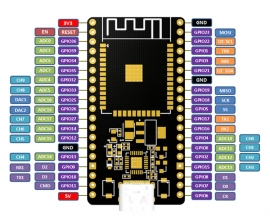 ESP32 Type-C USB WiFi Bluetooth-Compatible ESP-WROOM-32 Development Board